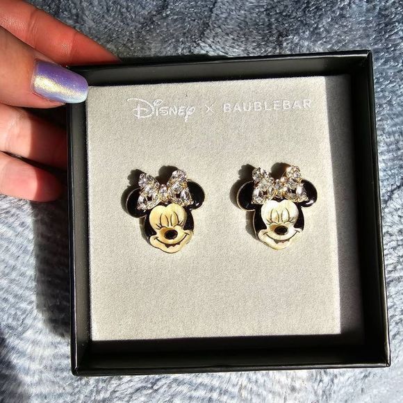 Disney Jewelry - Disney x BaubleBar Minnie Mouse Earrings